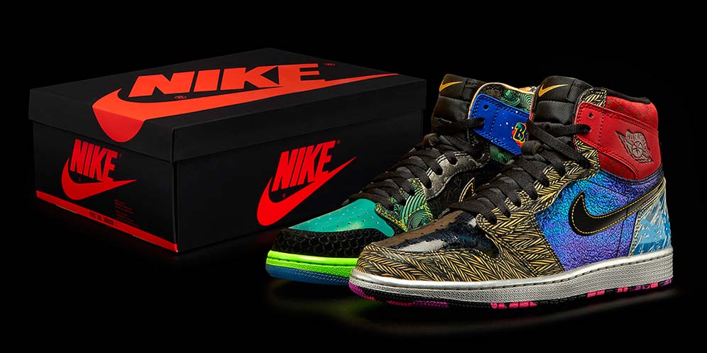 Desain Berbeda Air Jordan 1 What The Doernbecher